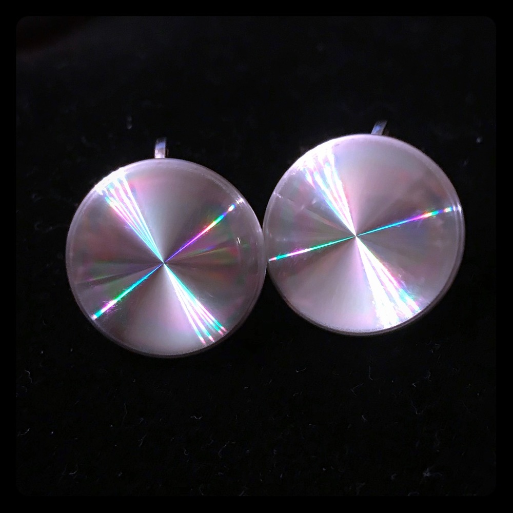 Vintage Diffraction Earrings